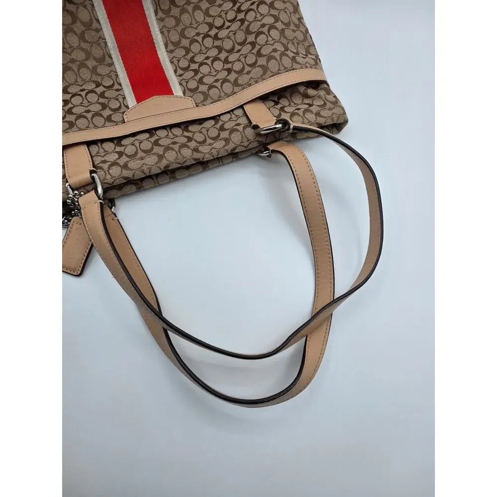 Coach signature stripe